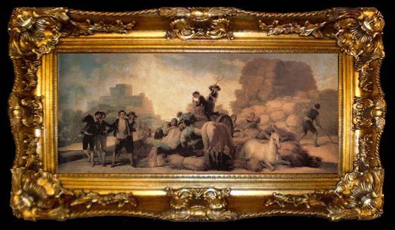 framed  Francisco Goya Summer, ta009-2